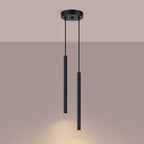 Pendelleuchte ARCHE 2P schwarz Sollux Lighting