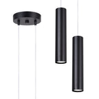 Pendelleuchte LAGOS 2P schwarz Sollux Lighting