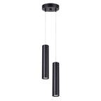 Pendelleuchte LAGOS 2P schwarz Sollux Lighting