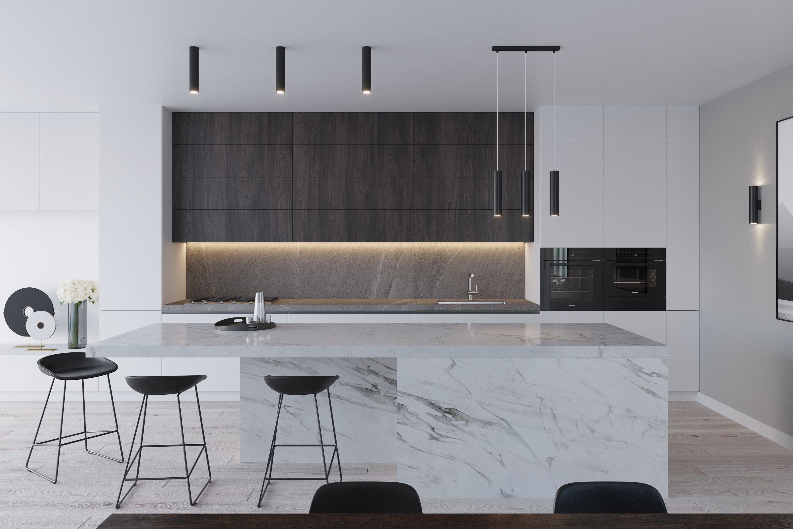 Pendelleuchte LAGOS 2P schwarz Sollux Lighting