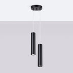 Pendelleuchte LAGOS 2P schwarz Sollux Lighting