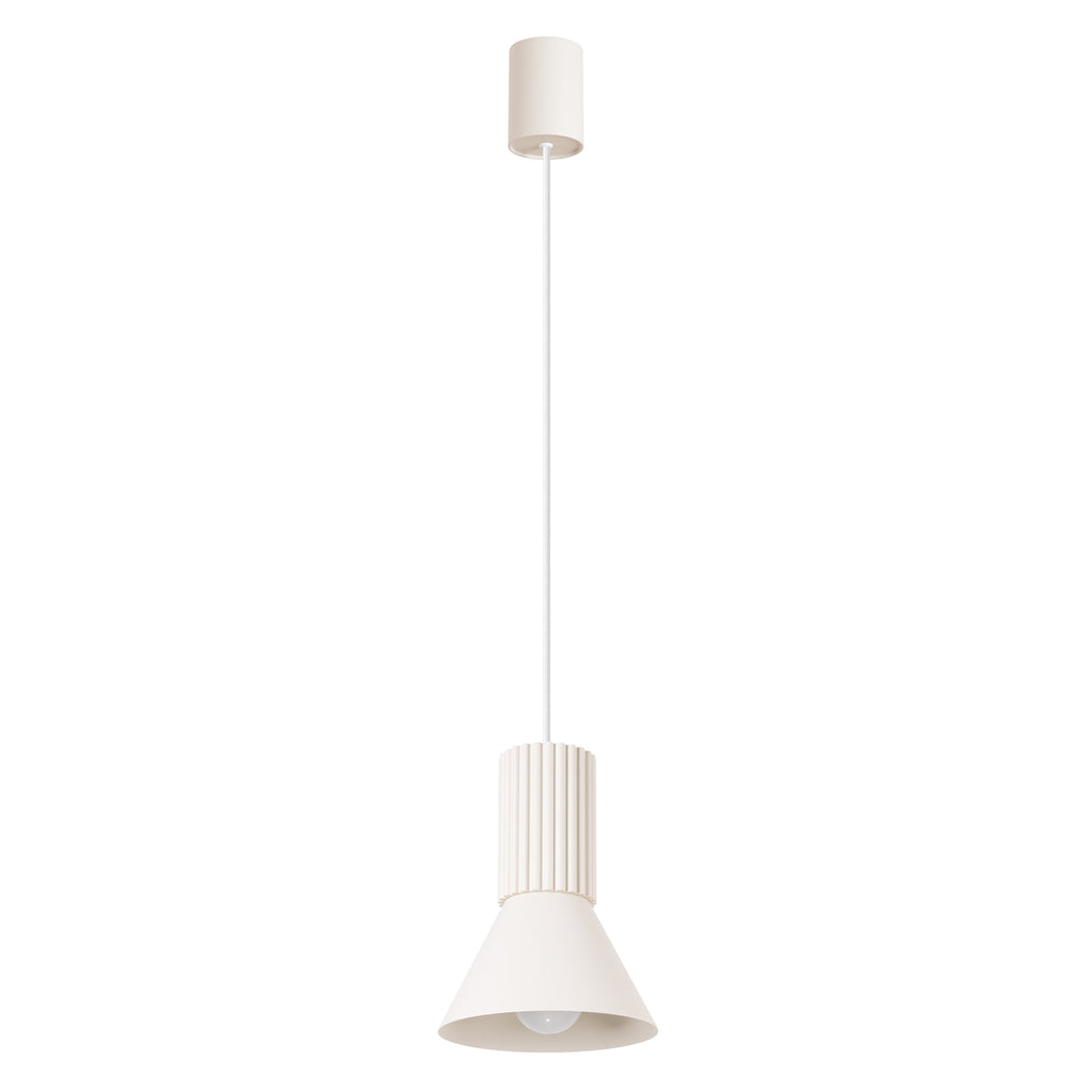Pendelleuchte ESTRIA 1 beige Sollux Lighting