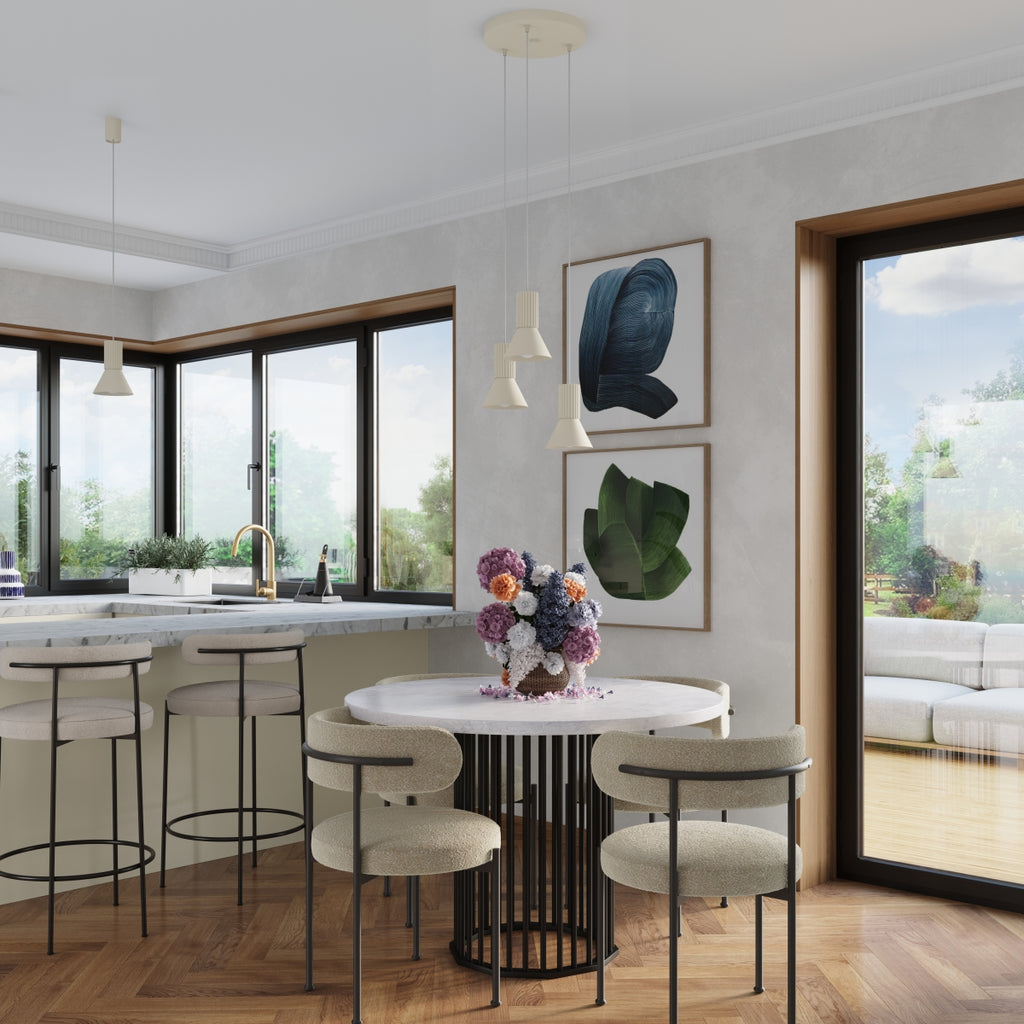 Pendelleuchte ESTRIA 1 beige Sollux Lighting