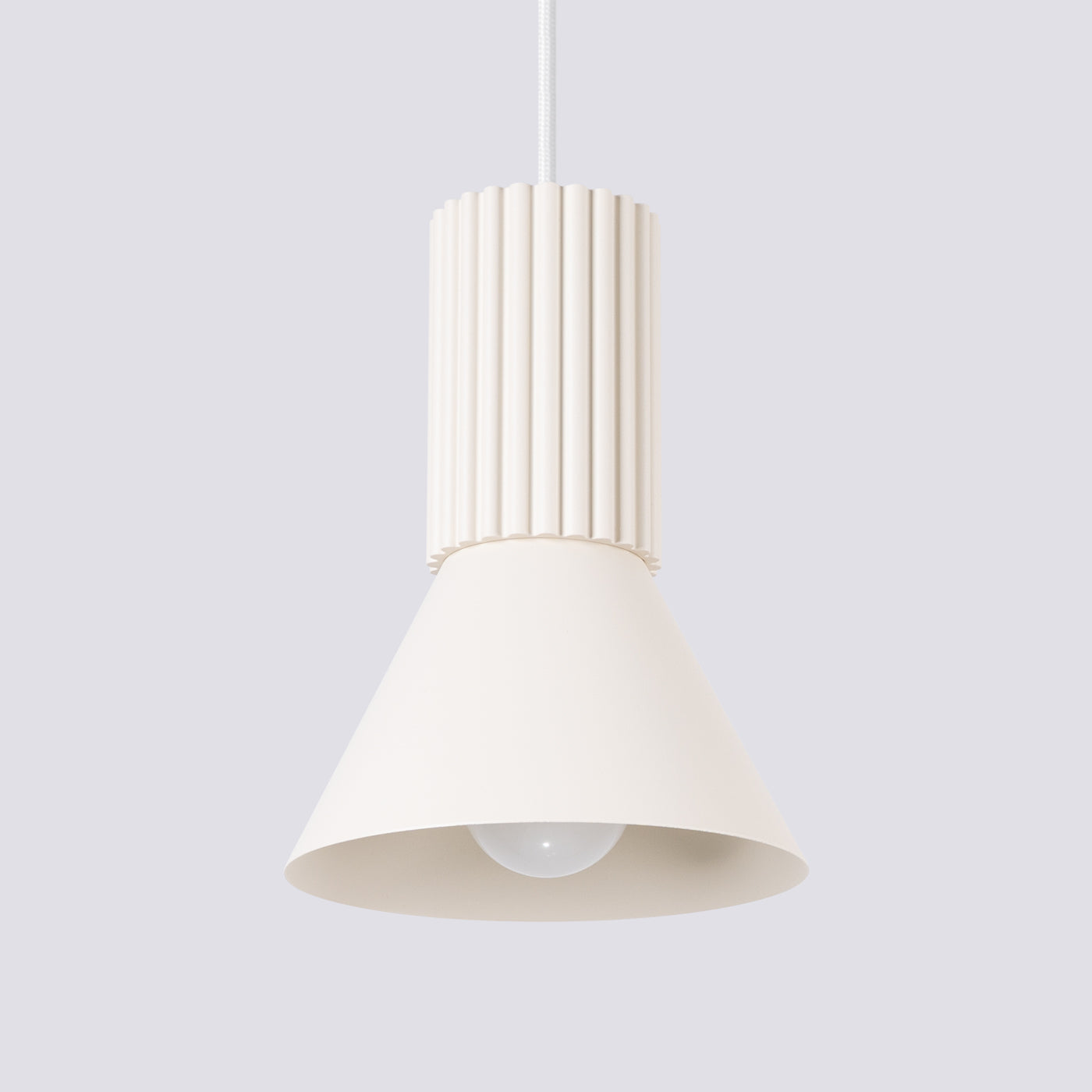 Pendelleuchte ESTRIA 1 beige Sollux Lighting