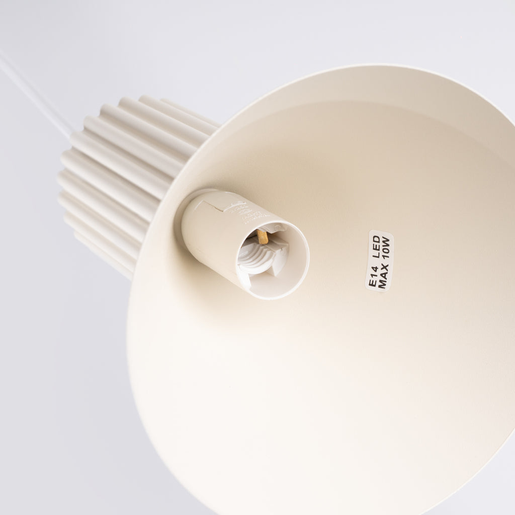 Pendelleuchte ESTRIA 1 beige Sollux Lighting