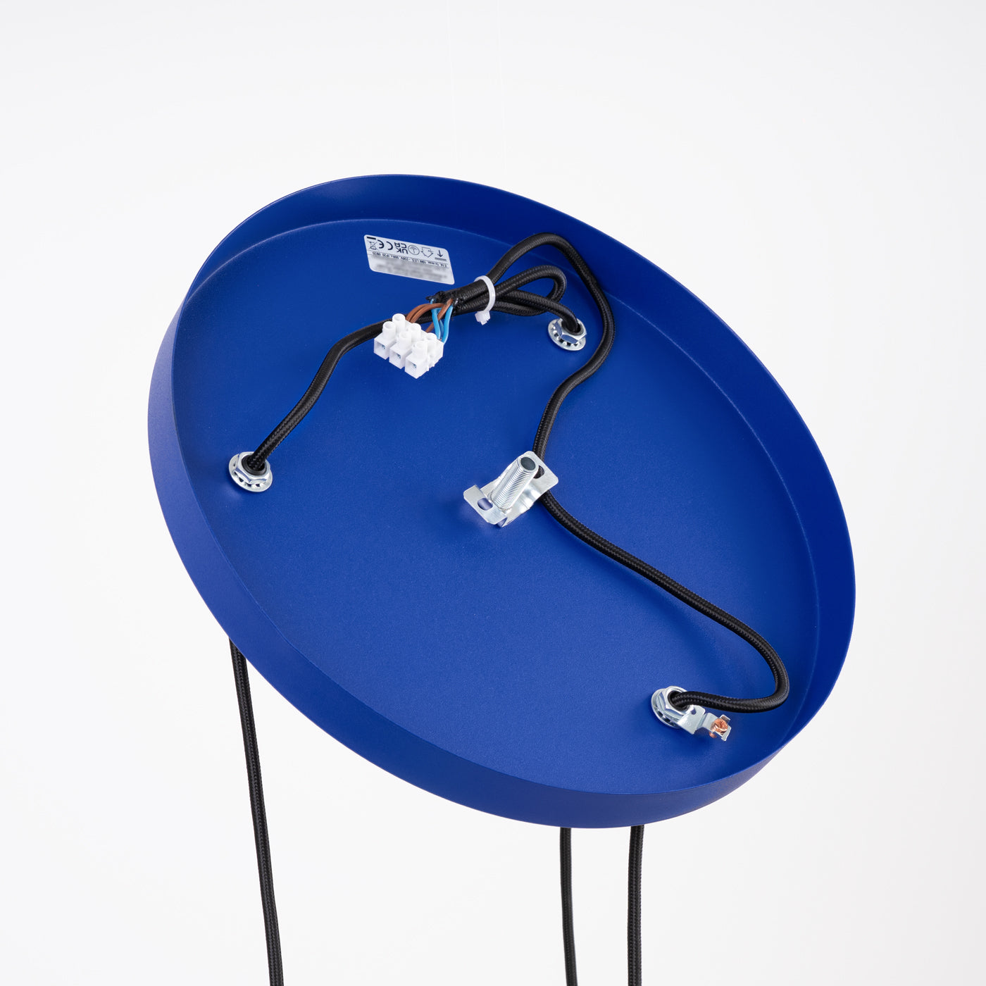 Pendelleuchte ESTRIA 3P weiß & ultramarin Sollux Lighting