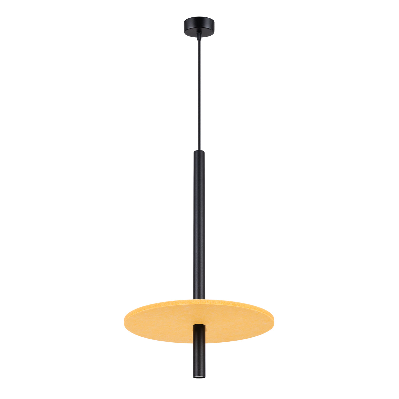 Pendelleuchte FELTRO 1 schwarz & gelb Sollux Lighting
