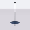 Pendelleuchte FELTRO 1 schwarz & marineblau Sollux Lighting