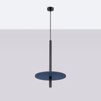 Pendelleuchte FELTRO 1 schwarz & marineblau Sollux Lighting