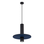 Pendelleuchte PELTA 1 schwarz & marineblau Sollux Lighting