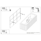 Wandleuchte Keramik RIGATA Sollux Lighting