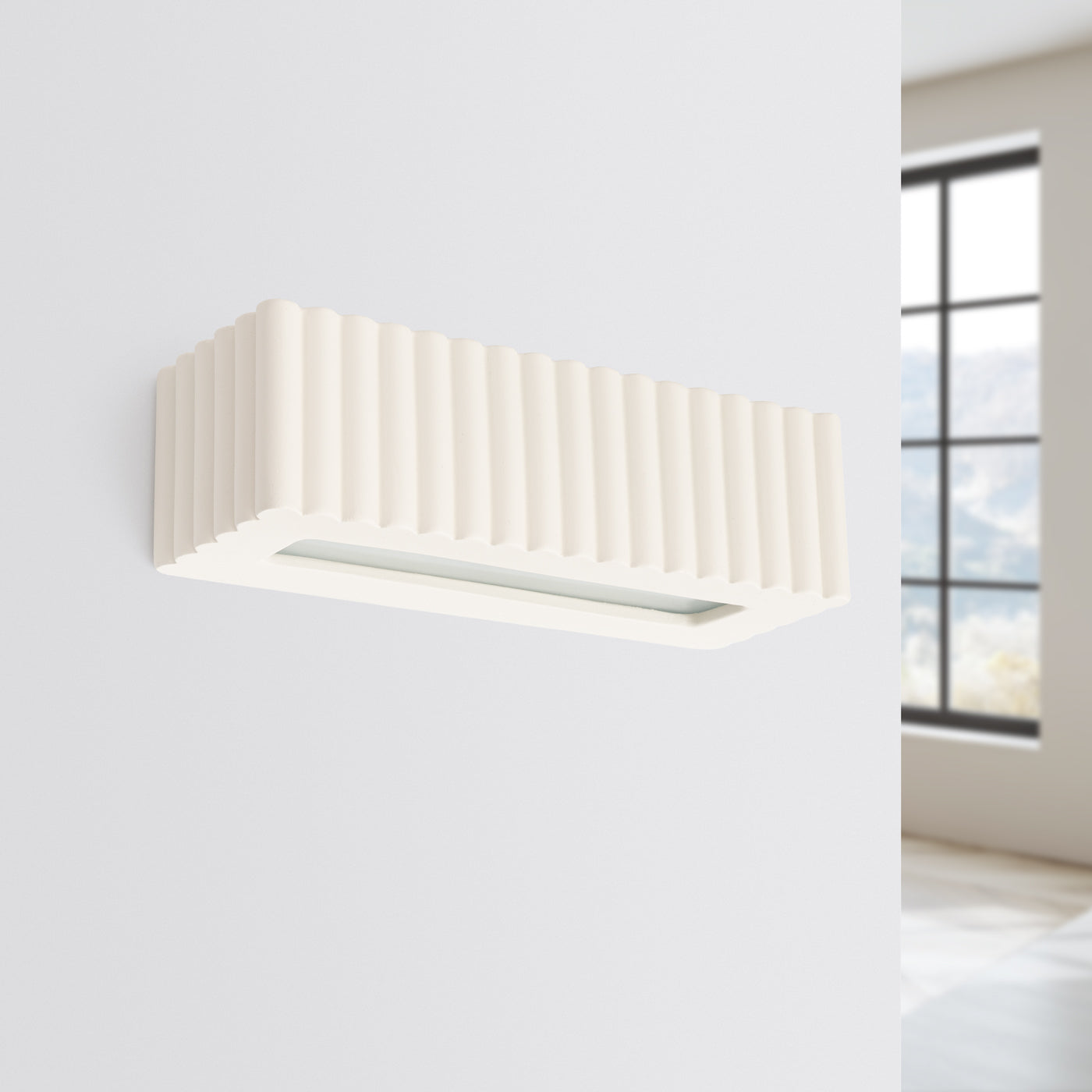 Wandleuchte Keramik RIGATA beige Sollux Lighting