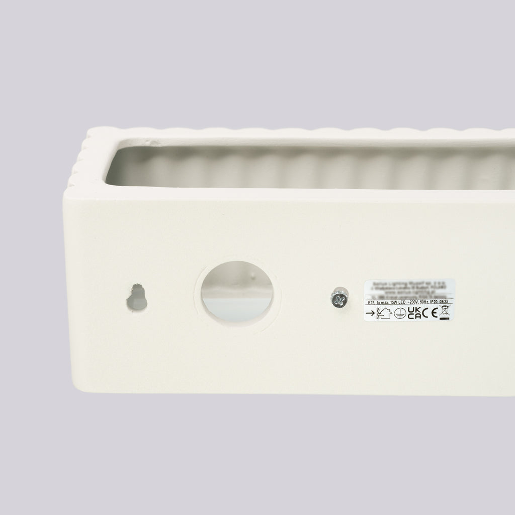Wandleuchte Keramik RIGATA beige Sollux Lighting
