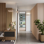 Wandleuchte Keramik RIGATA taupe Sollux Lighting