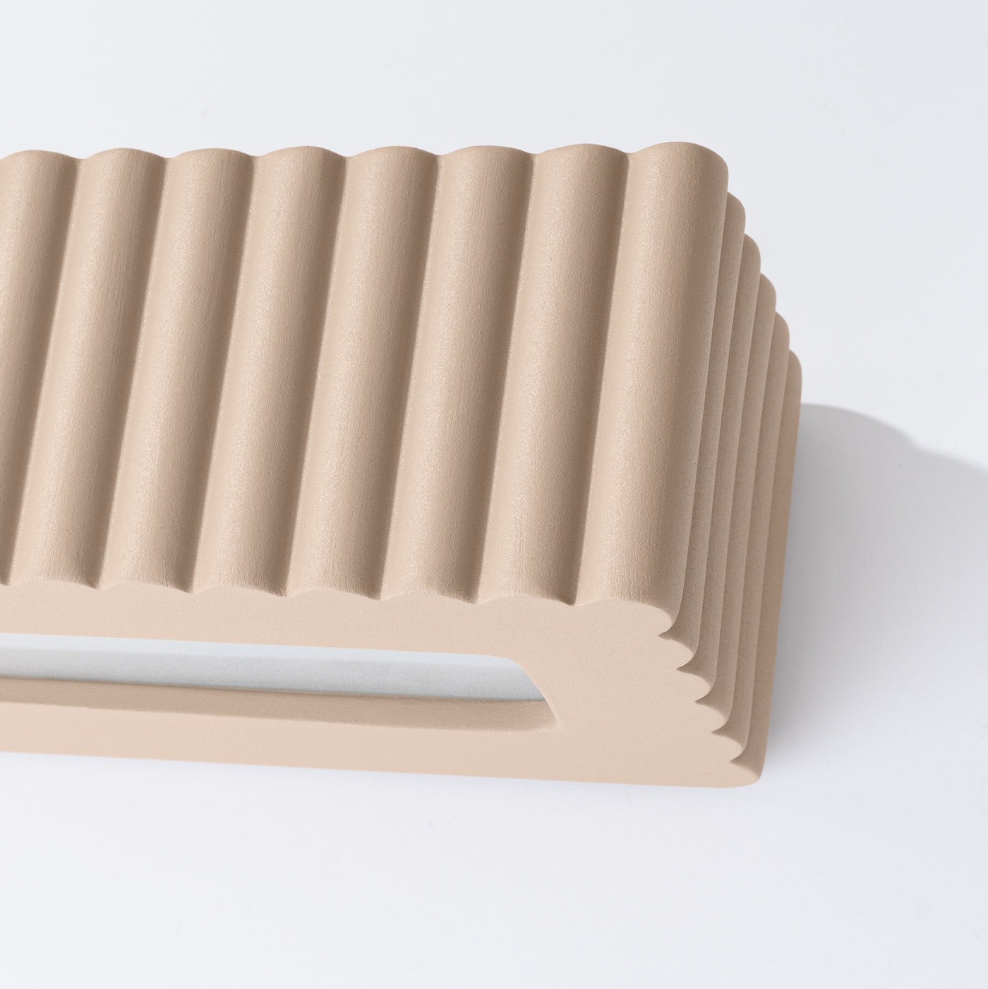 Wandleuchte Keramik RIGATA taupe Sollux Lighting