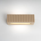 Wandleuchte Keramik RIGATA taupe Sollux Lighting