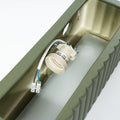 Wandleuchte Keramik RIGATA olivgrün Sollux Lighting