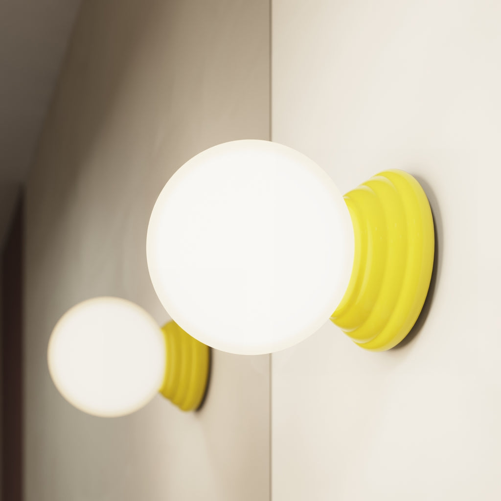 Wandleuchte ZORI gelb IP44 Sollux Lighting