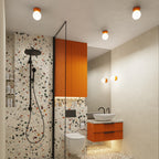 Wandleuchte ZORI orange IP44 Sollux Lighting