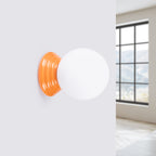 Wandleuchte ZORI orange IP44 Sollux Lighting