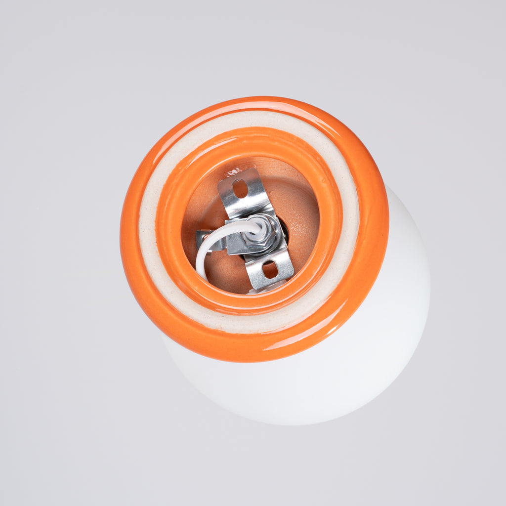 Wandleuchte ZORI orange IP44 Sollux Lighting