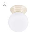 Deckenleuchte ZORI beige IP44 Sollux Lighting