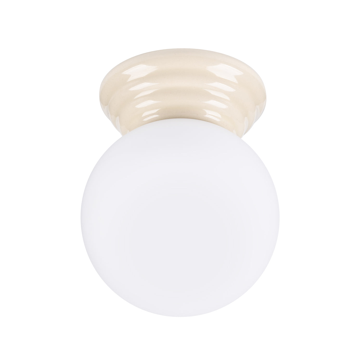 Deckenleuchte ZORI beige IP44 Sollux Lighting
