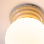 Deckenleuchte ZORI beige IP44 Sollux Lighting