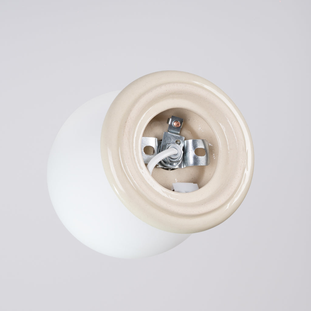 Deckenleuchte ZORI beige IP44 Sollux Lighting