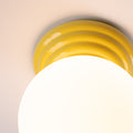 Deckenleuchte ZORI gelb IP44 Sollux Lighting