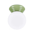 Deckenleuchte ZORI grün IP44 Sollux Lighting