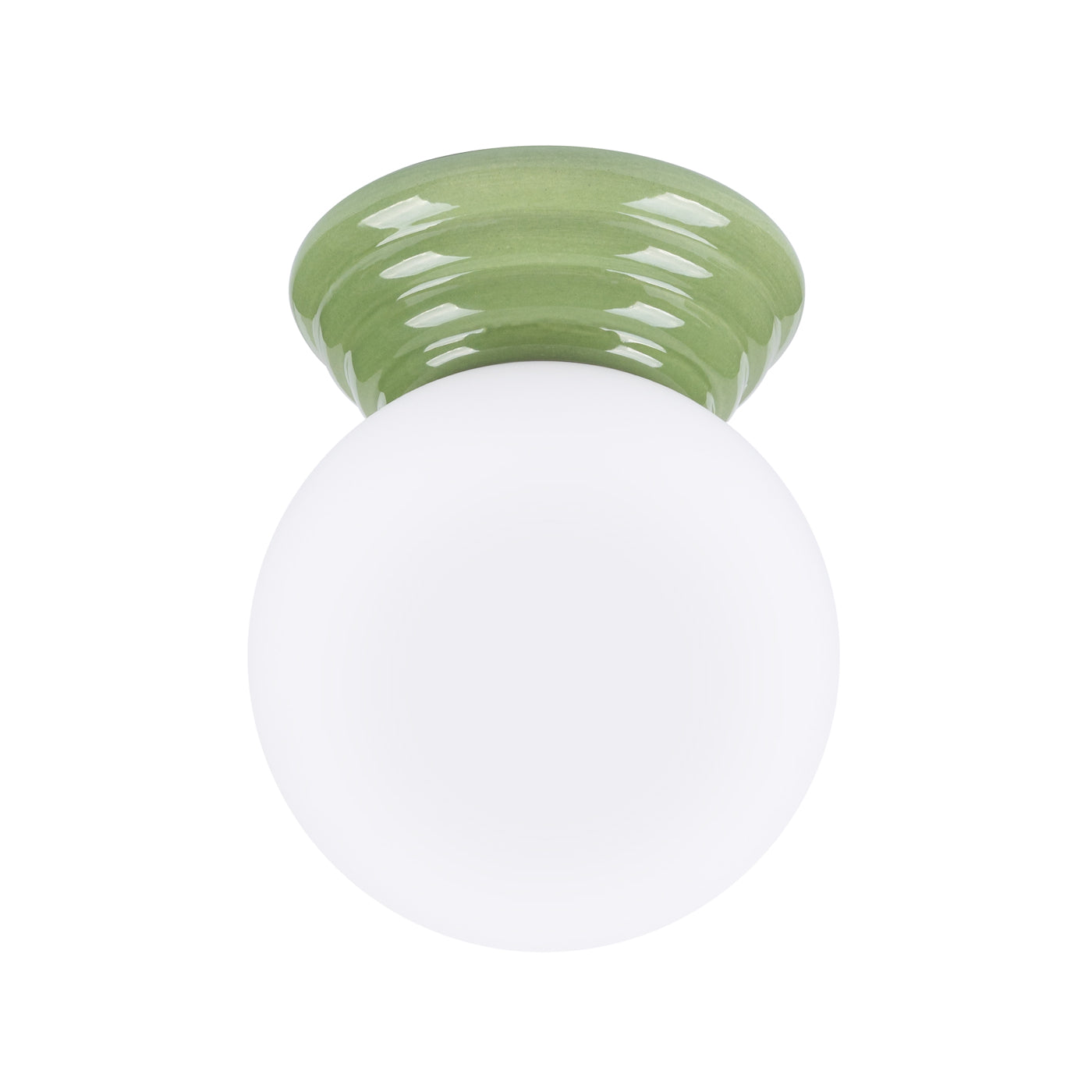 Deckenleuchte ZORI grün IP44 Sollux Lighting