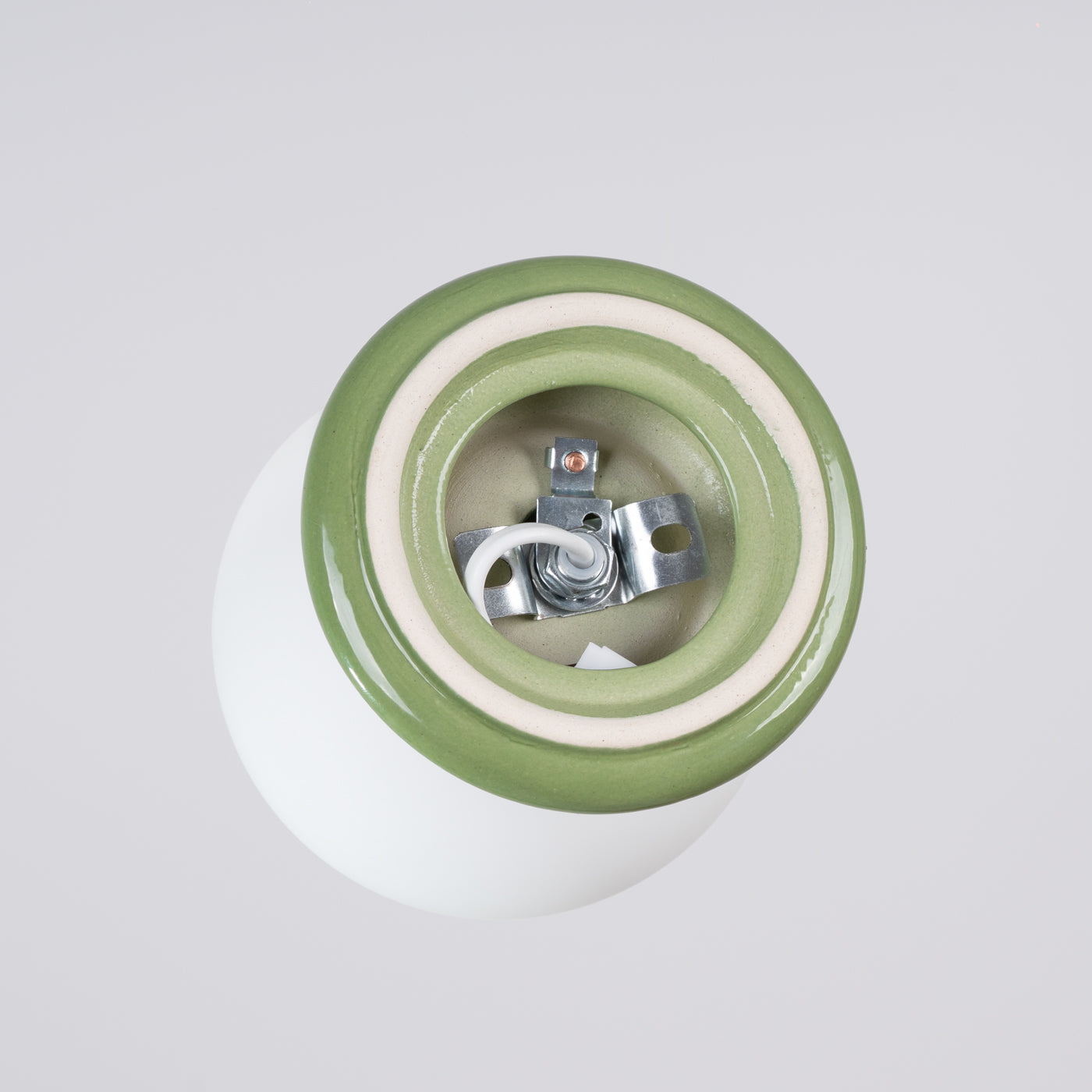 Deckenleuchte ZORI grün IP44 Sollux Lighting