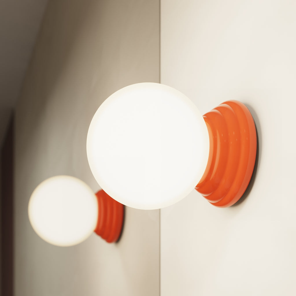 Deckenleuchte ZORI apricot IP44 Sollux Lighting