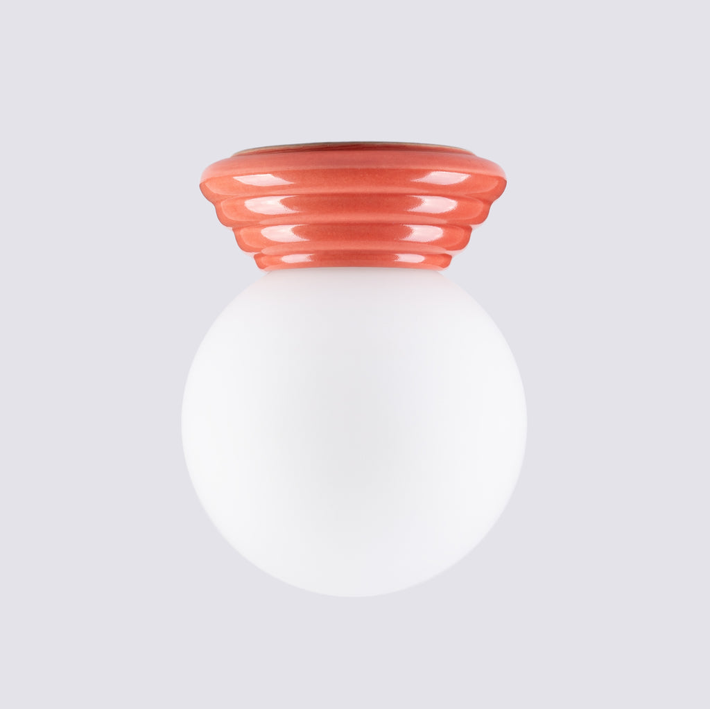 Deckenleuchte ZORI apricot IP44 Sollux Lighting