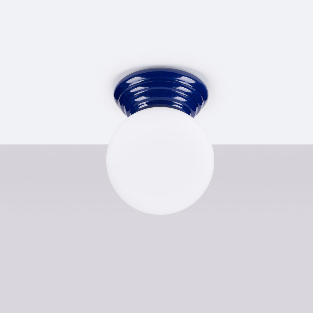 Deckenleuchte ZORI ultramarin IP44 Sollux Lighting
