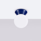 Deckenleuchte ZORI ultramarin IP44 Sollux Lighting
