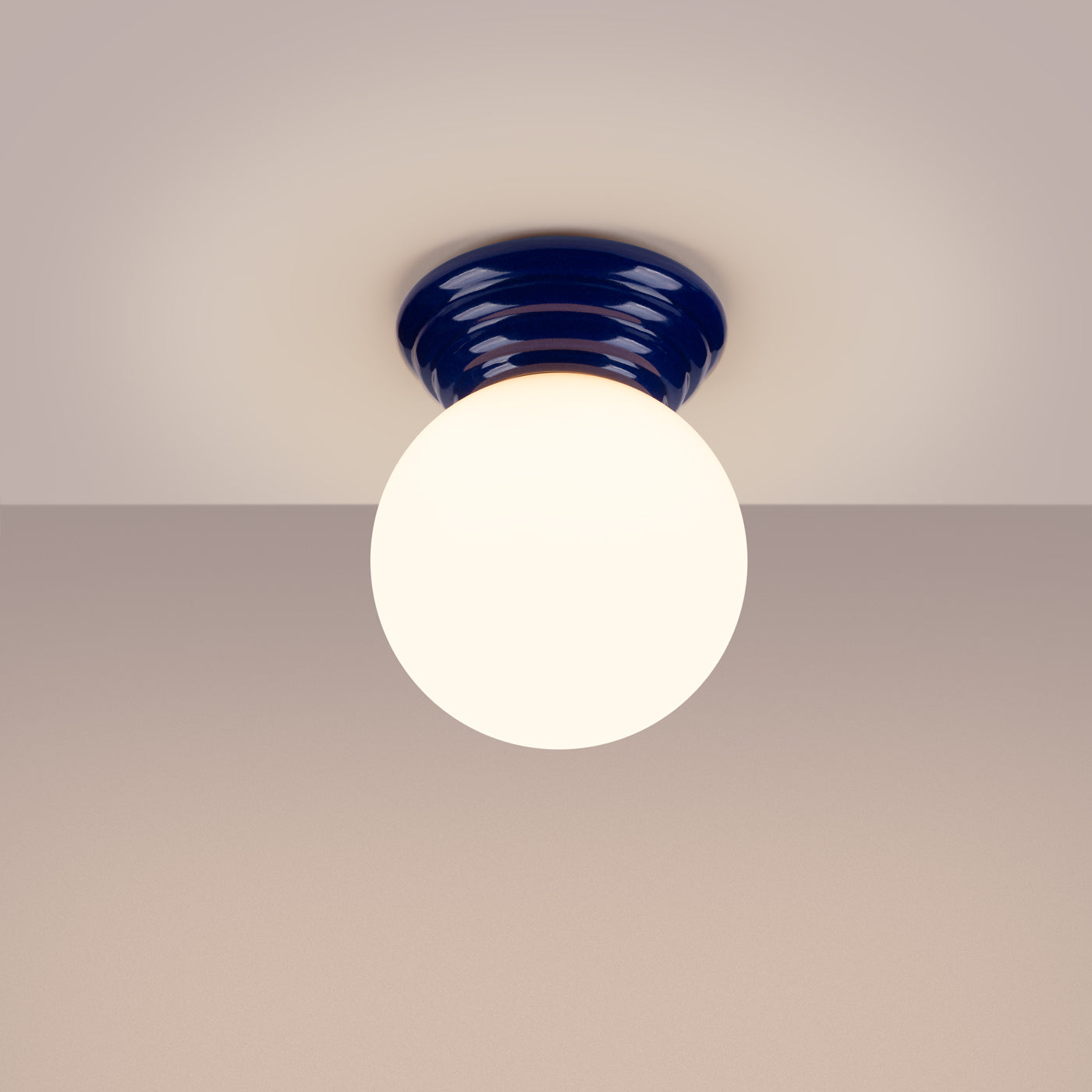 Deckenleuchte ZORI ultramarin IP44 Sollux Lighting