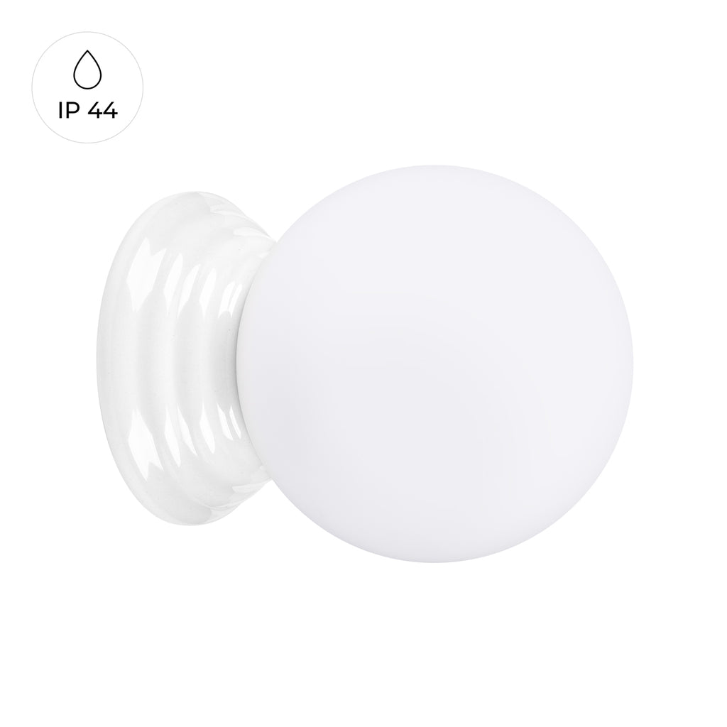 Wandleuchte ZORI weiß IP44 Sollux Lighting