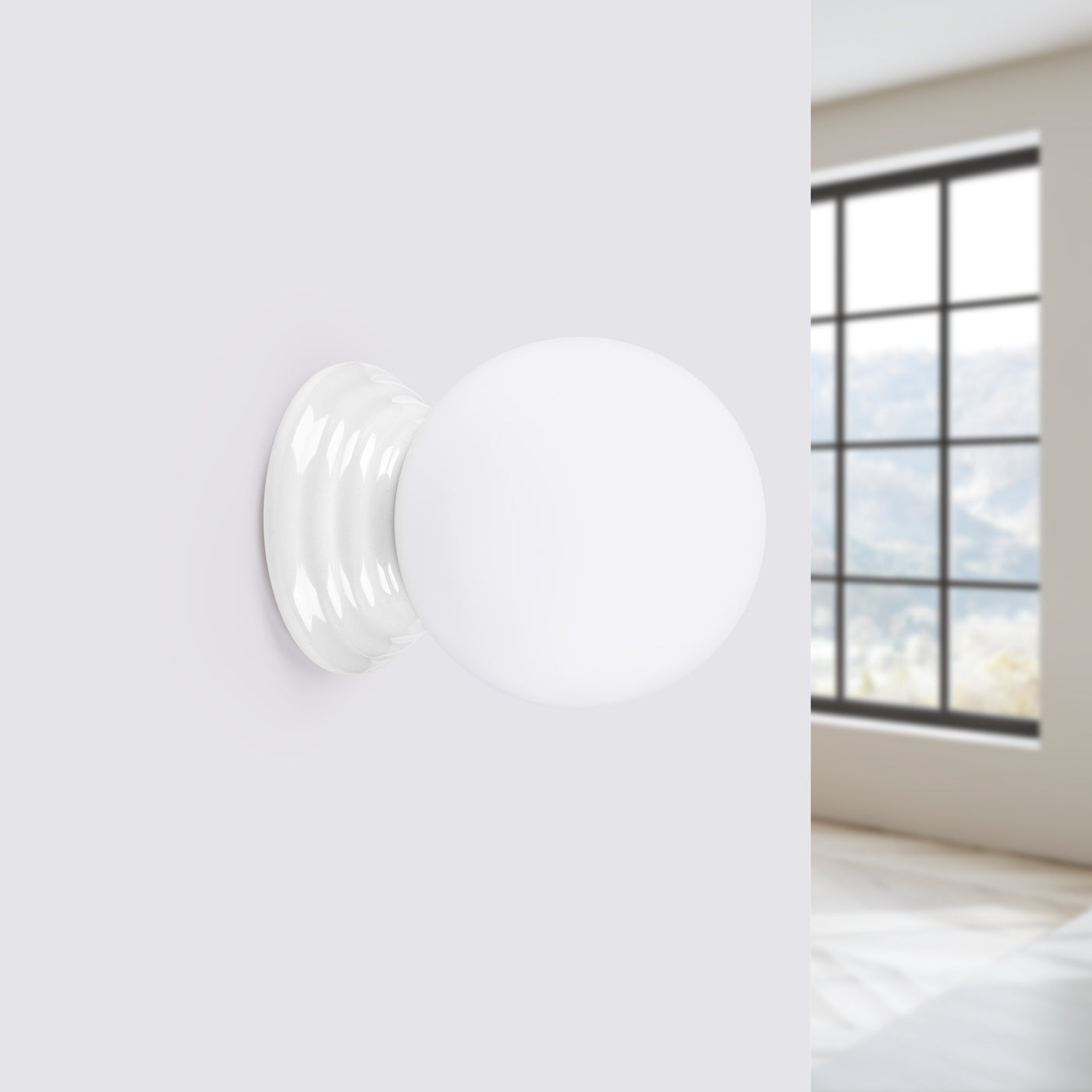 Wandleuchte ZORI weiß IP44 Sollux Lighting
