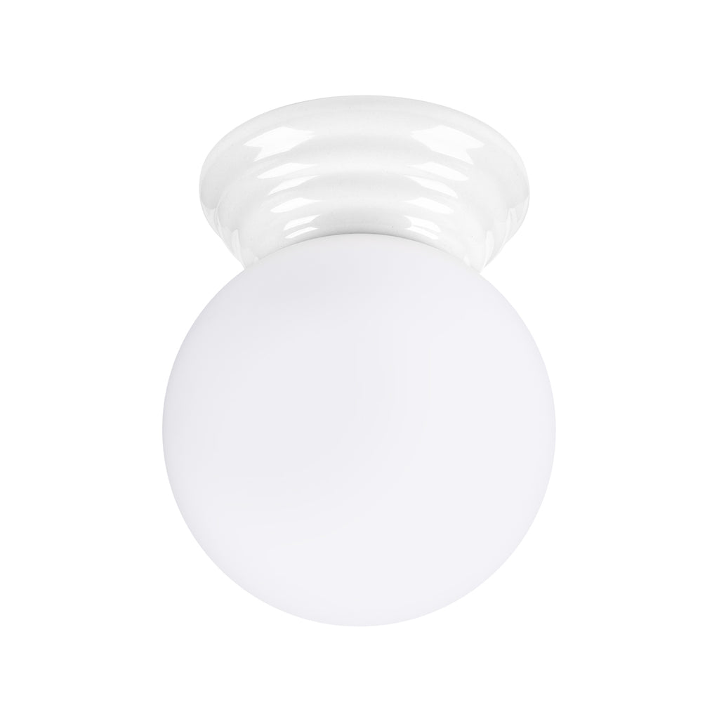 Deckenleuchte ZORI weiß IP44 Sollux Lighting