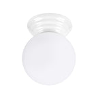 Deckenleuchte ZORI weiß IP44 Sollux Lighting
