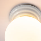 Deckenleuchte ZORI weiß IP44 Sollux Lighting