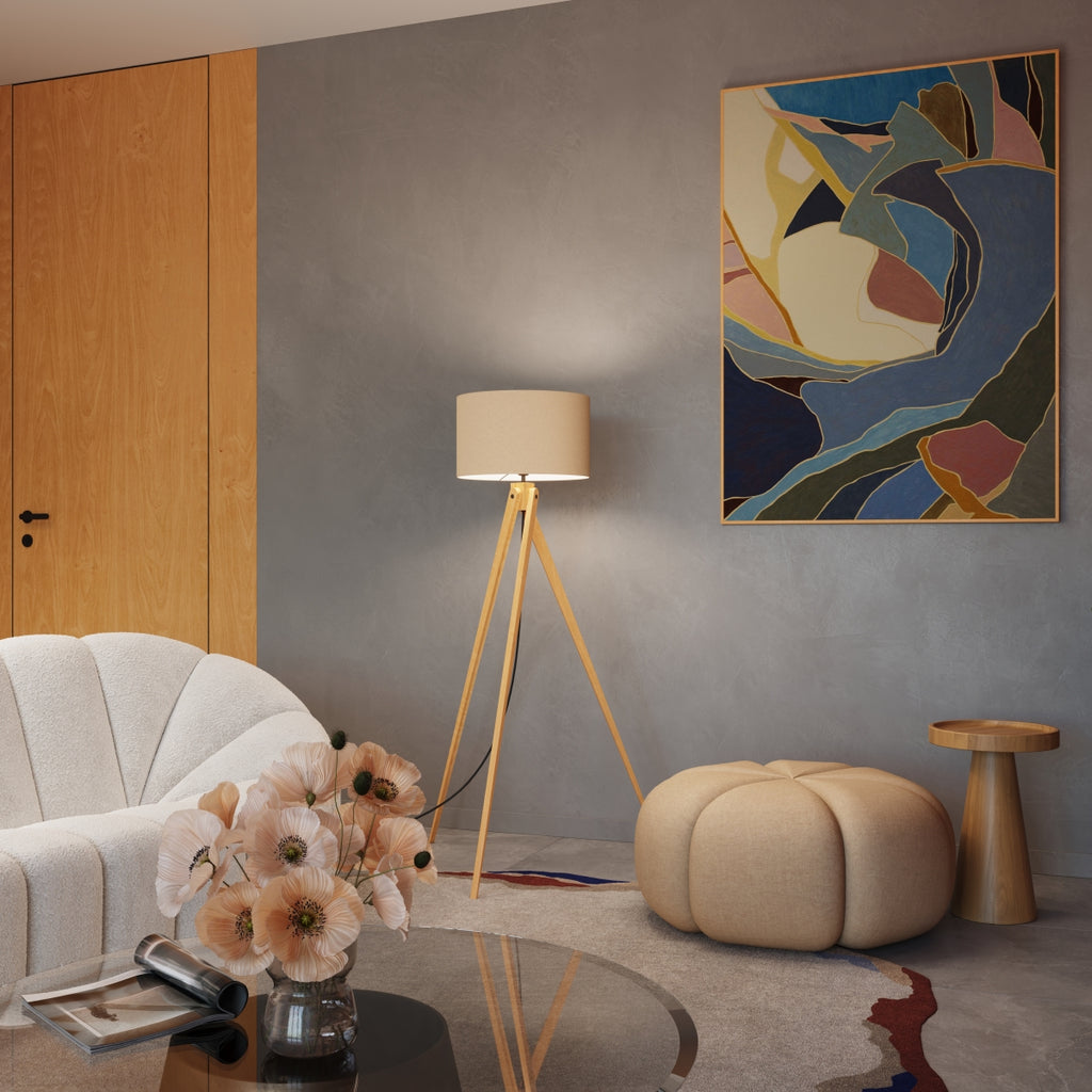 Stehleuchte NATT beige Sollux Lighting