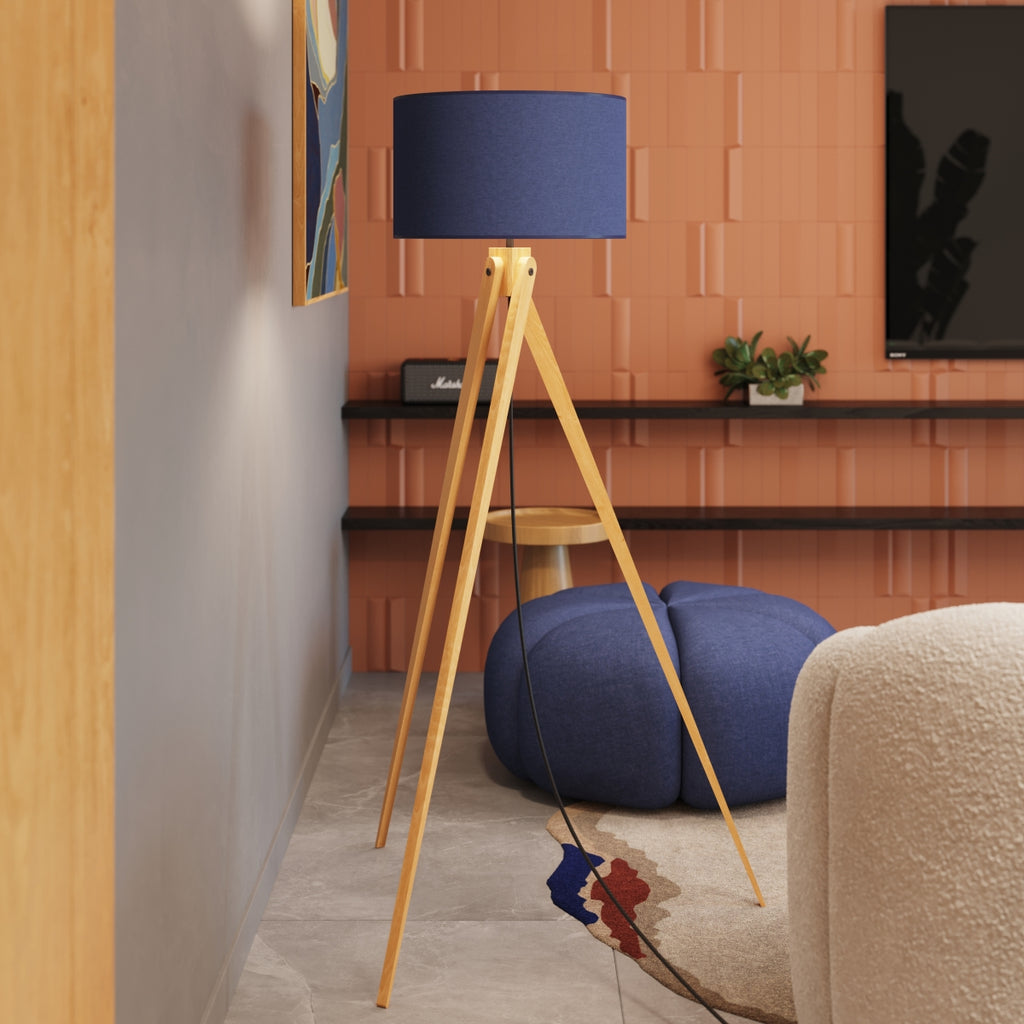 Stehleuchte NATT marineblau Sollux Lighting