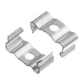 1 Paar Montageclips Halter für Aufbau U-Profil 17x14mm (4276, 4599)