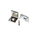 1 Paar Montageclips Halter für LED Eck-Profil 15x15mm (1693,4593)