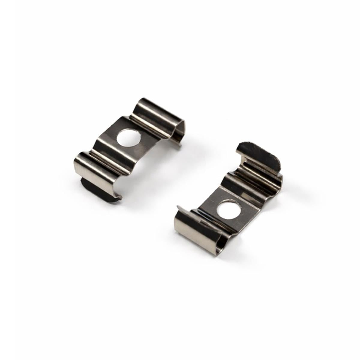 1 Paar Montageclips Halter für LED Einbau-Profil 6 x 18mm (1649, 4590)