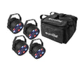 EUROLITE Set 4x LED PARty Spot + Soft-Bag