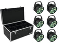 EUROLITE Set 6x LED PARty TCL Spot + Case TDV-1